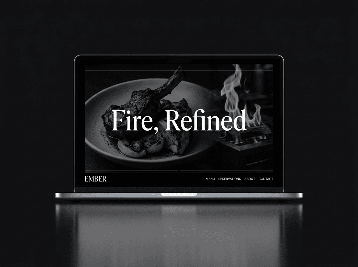 Ember website concept