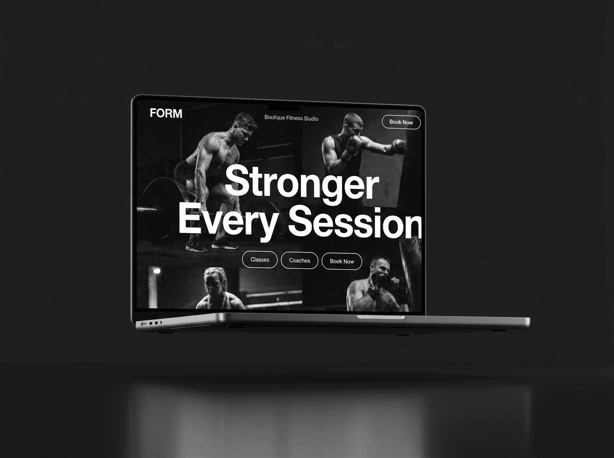 Form website concept